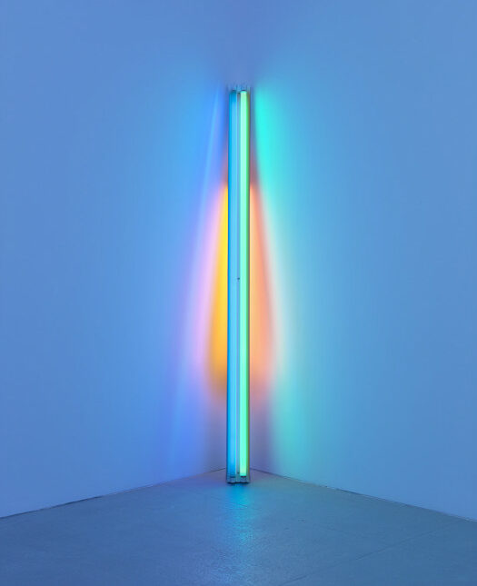 image or photo about Dan Flavin